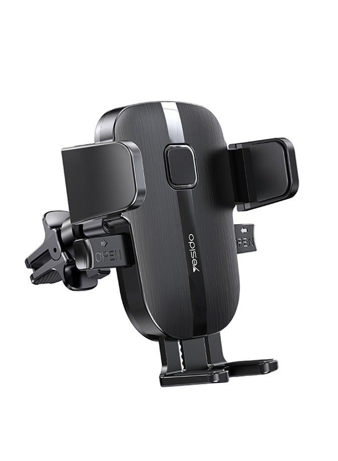Yesido C162 Mobile Phone Holder Black - Image 1