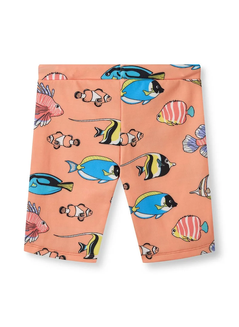 سموفولك UV50 Swimming trunks with fish