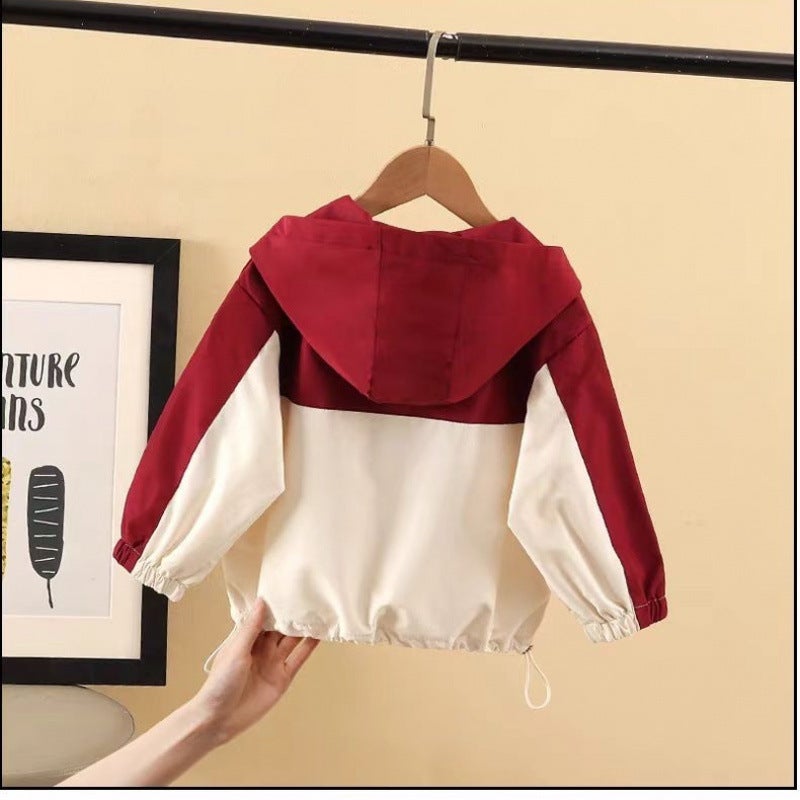 Children'S Jacket Spring Western Style Baby Boy Handsome Loose Hooded Top - Image 5
