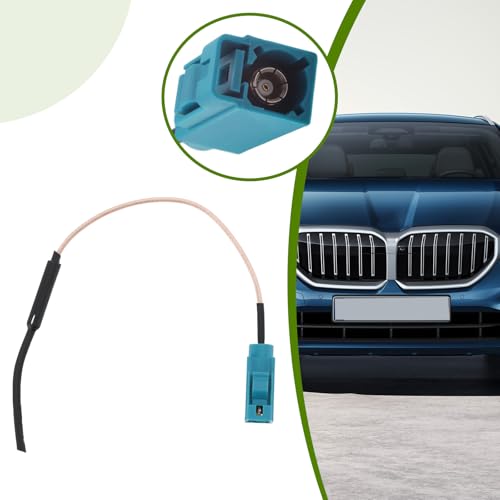 OTOTEC 2Pcs Fakra Antenna Auto Antenna Aerial Bluetooth WiFi Antenna Adapter Cable Compatible with BMW NBT EVO ID4 ID5 ID6 i-Drive Carplay Retrofit - Image 3