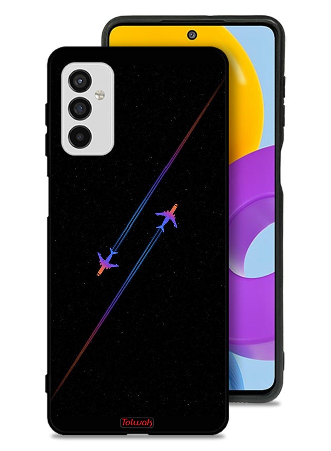 Tolwak Samsung Galaxy M52 5G Protective Case Cover Airplanes Art - Image 1
