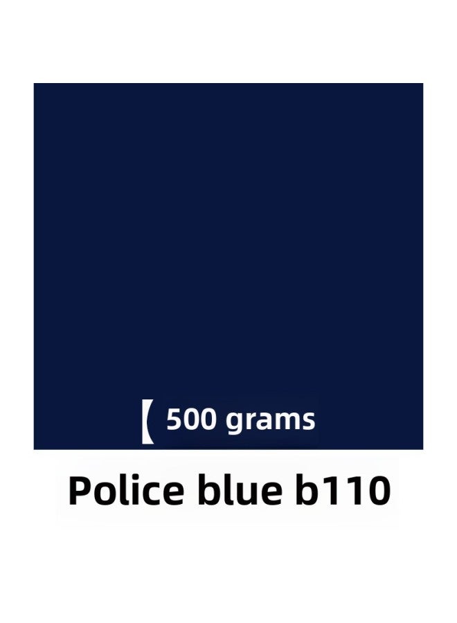 Soft Clay 500g Children's Handmade Diy Toys Colored Clay Clay Handmade Primary School Students Special Safe And Non-toxic-Color:Police Blue 500g (B110)  - Image 1