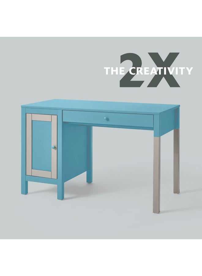 RUST-OLEUM 334088 Painter's Touch 2X Ultra Cover Spray Paint, 12 oz, Satin French Blue - Image 4