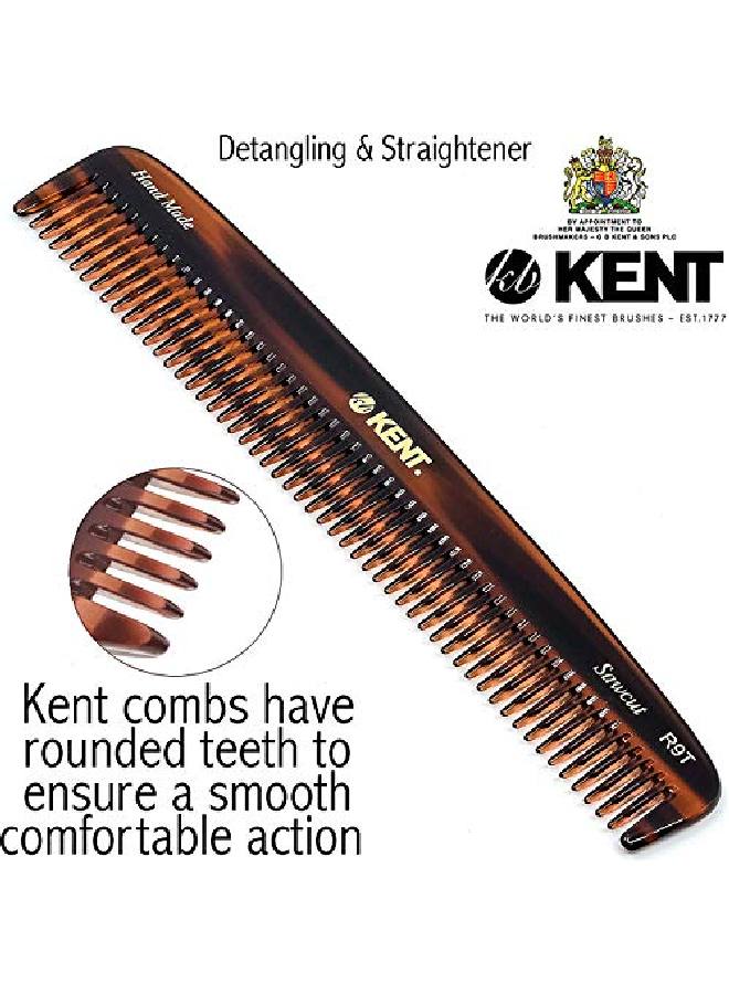 KENT R9T All Coarse Hair Detangling Comb Wide Teeth Dressing Table Comb For Thick Curly Wavy Hair Hair Detangler Comb For Grooming Styling Hair Beard And Mustache Sawcut Handmade In England - Image 5