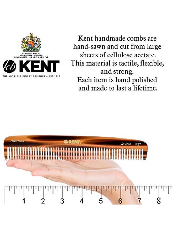 KENT R9T All Coarse Hair Detangling Comb Wide Teeth Dressing Table Comb For Thick Curly Wavy Hair Hair Detangler Comb For Grooming Styling Hair Beard And Mustache Sawcut Handmade In England - Image 4