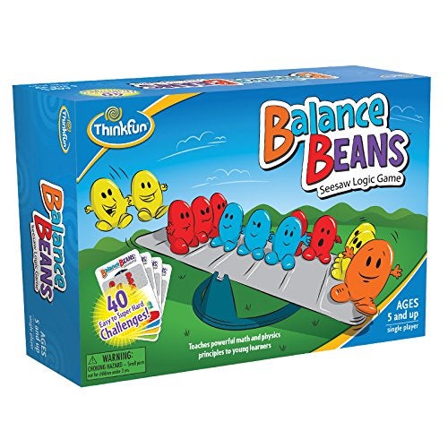 ThinkFun Balance Beans Math Game - Engaging Pre-Algebra Puzzle for Kids | Enhances Logical Reasoning & Critical Thinking | Award Winning Educational Toy | for Ages 5 and Up - Image 2