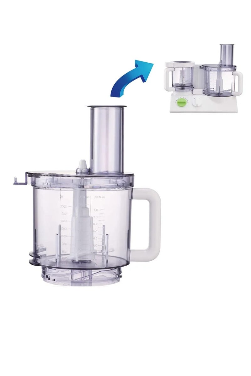 Food processor bowl with lid and knife K700  - Image 3