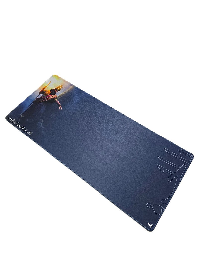 Generic Large Mouse Pad (90cm x 40cm x 3mm), HD Print Pattern Desk Mat, Extended Mouse Pad and Keyboard Mat, Waterproof Cloth Surface Mouse Pads for Office, Anti-Slip Rubber Base  - Image 4