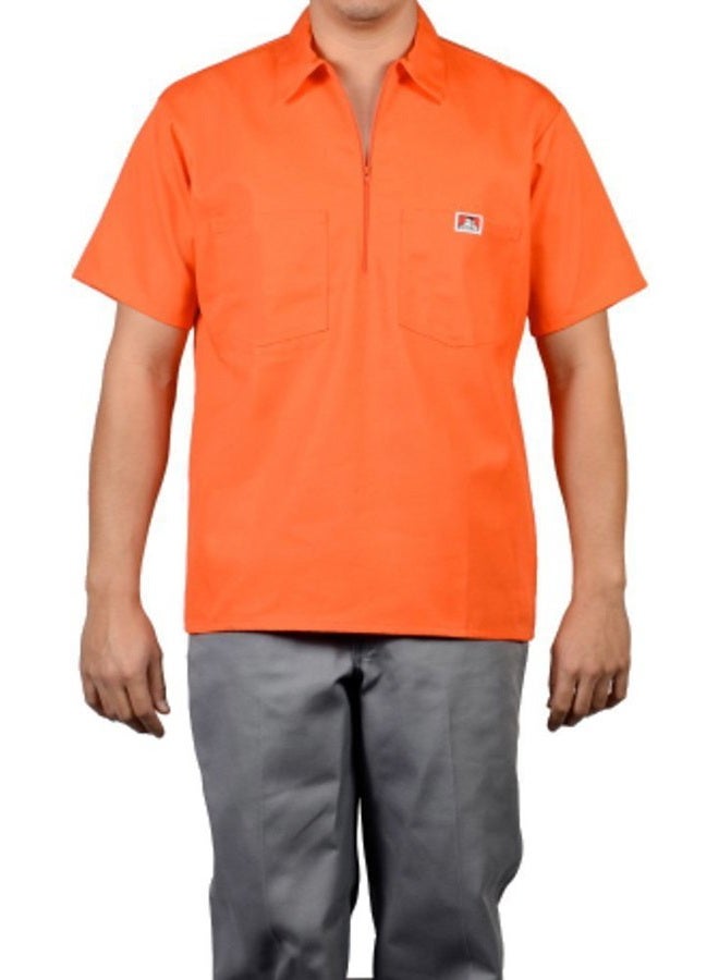 Short Sleeve 1/2 Zip Shirt