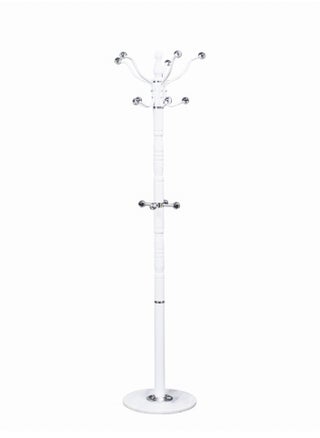 WT-EASYCARE Coat Hanger Clothes Stand | Hanging Pole Garment Rack |Towel, Blazer Hanger with Hooks | Multi-Purpose Steel Hooks Tree Rack | Standing Shelf Unit for Home, Bedroom Space (WHITE) - pzsku/ZD9124D8FA90C543815BAZ/45/_/1685001664/602ebed0-d442-49e1-bc6d-0c46016d2879