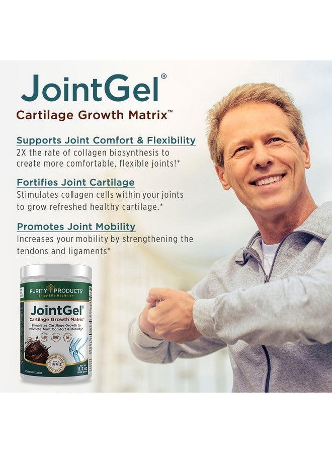 Purity Products JointGel Formula - Collagen Peptides + MSM - Supports Joint Function + Flexibility While Fortifying Joint Cartilage - Dual Action - Daily Powder - 30 Servings (30 Servings, Chocolate) - Image 3