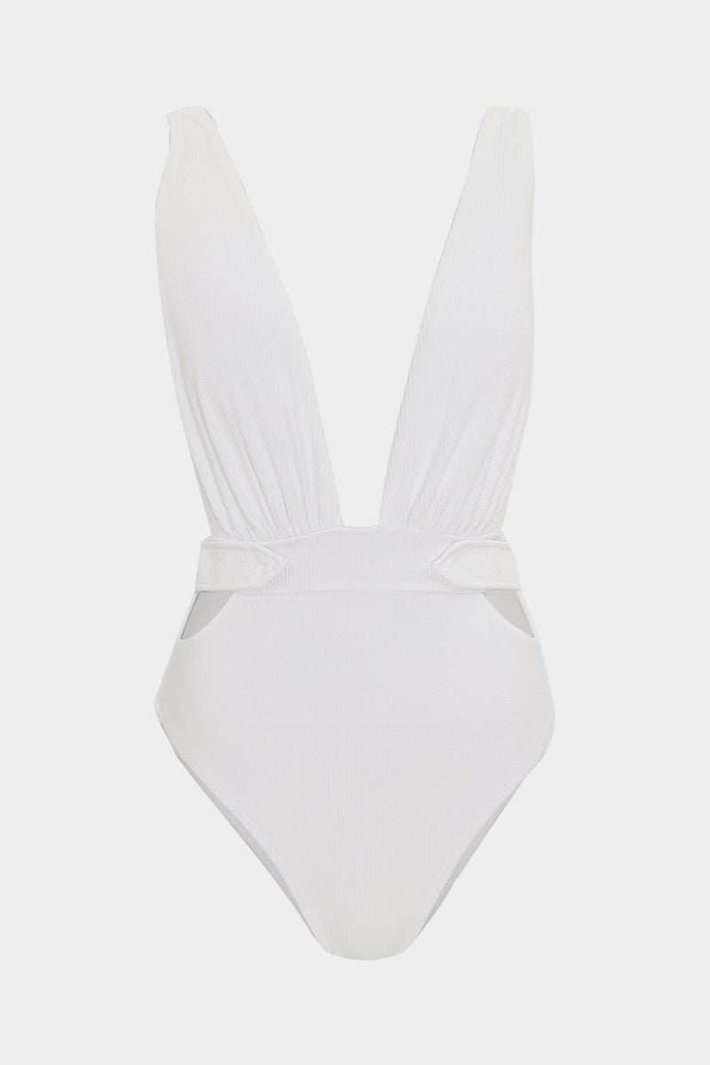 Açelya Okcu Azalea Okcu Premium Thick Strap Vesta Fit Women's Swimsuit 