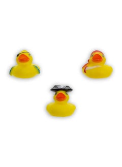 50 Pack 2” Mini Pirate Rubber Duckies In Assorted Designs ; For Bath Toys Baby Shower Pirate Party Supplies Party Favors Halloween Party Favors