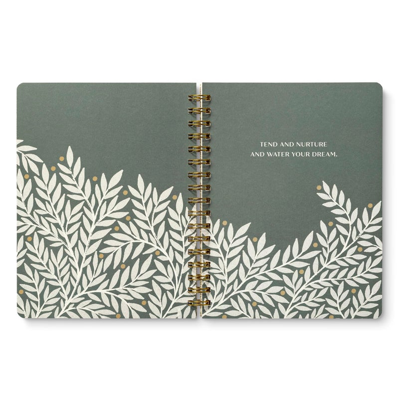 Compendium Spiral Notebook â€“ Good Things Are Always Beginning â€“ A Designer Spiral Notebook with 192 Lined Pages, College Ruled, 7.0â€W x 9.25â€H - Image 2
