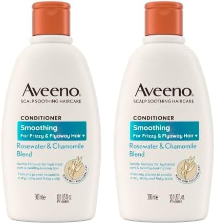 بلسم أفيينو المهدئ بماء الورد والبابونج لفروة الرأس للشعر المجعد 300 مل عبوة من 2