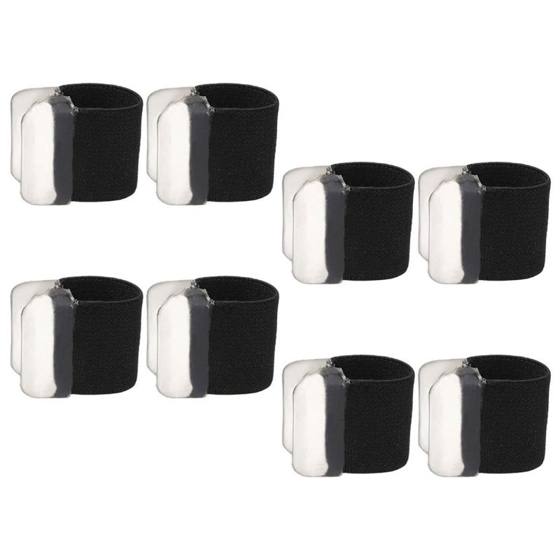 Bunion Spacers 4 Pairs Large Black Comfortable Separators for Hallux Valgus - Image 2