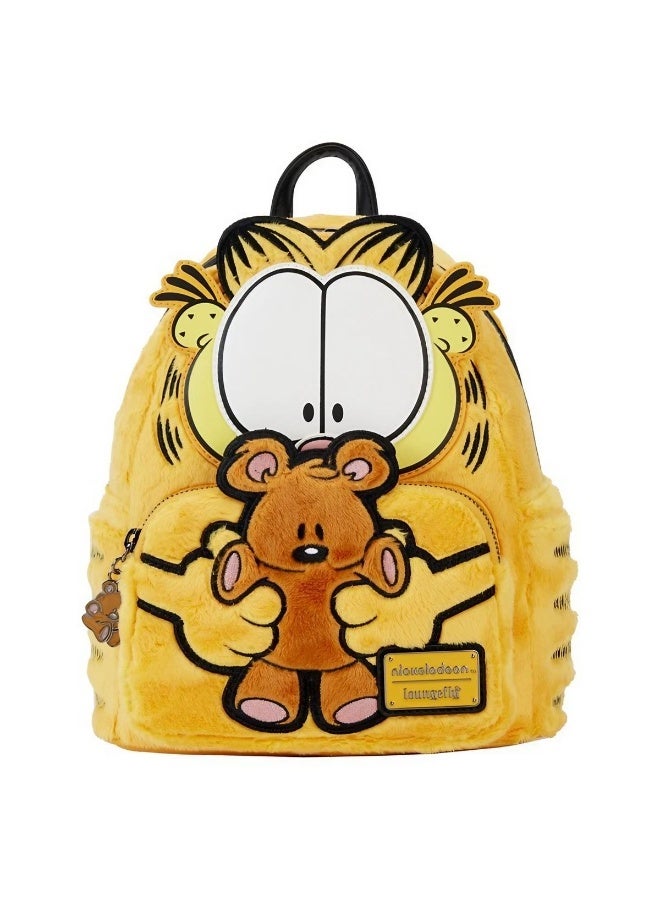 Loungefly X Funko Pop! Garfield Garfield & Pooky Plush Cosplay Mini Backpack (22.9 X 11.4 X 26.7 Cm) - Image 1