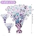 CraftyDream 3 Pcs Disco Table Decorations Music Fans Foil Spray Centerpieces Singer Disco Ball Glitter Plastic Spray Table Centerpiece for Popular Birthday Party Decor Taylo bieber Birthday Gift - Image 4