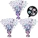 CraftyDream 3 Pcs Disco Table Decorations Music Fans Foil Spray Centerpieces Singer Disco Ball Glitter Plastic Spray Table Centerpiece for Popular Birthday Party Decor Taylo bieber Birthday Gift - Image 2