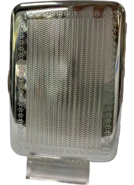 Silvio Monetti Metal Cigarette Case Silver Color 109229  - Image 3
