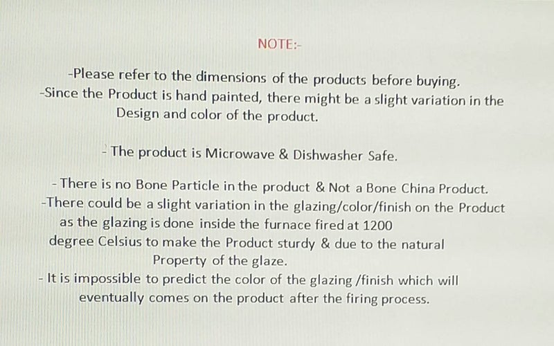 Caffeine Ceramic Handmade Brown Glossy Tea Set (7 pcs) - Image 3