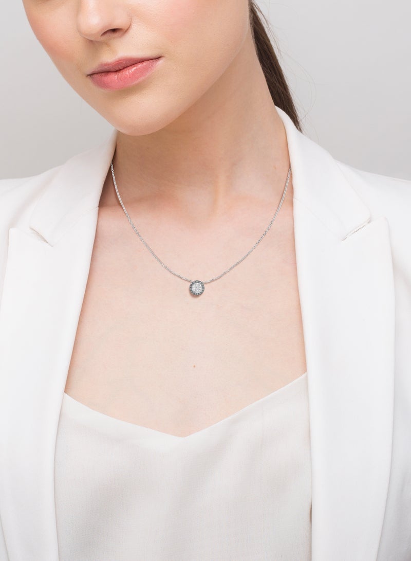 TOMMY HILFIGER TH JEWELRY CRYSTAL WOMENS PENDANT NECKLACE - 2780568 - Image 2