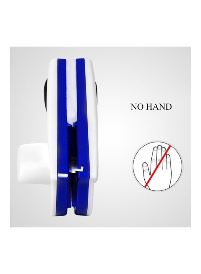 NIBEMINENT Magnetic Window Cleaner White/Blue 14x16x0.8centimeter - Image 2