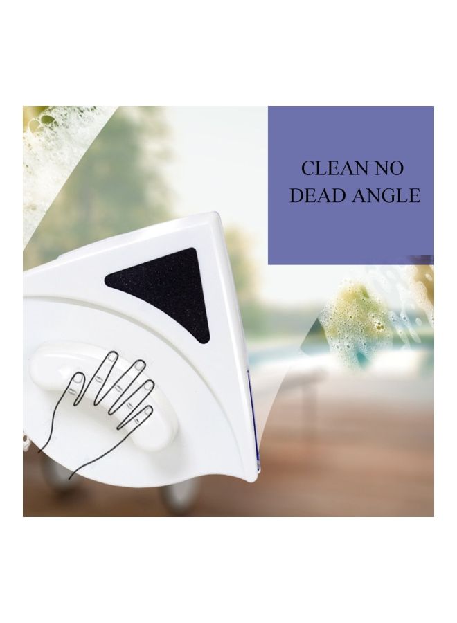 NIBEMINENT Magnetic Window Cleaner White/Blue 14x16x0.8centimeter - Image 4