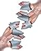 AQKILO Shark Finger Puppet Set Ocean Animal Puppet Show Theater Props Novelty Toys Weird Stuff Gifts10 PCS - Image 4