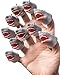 AQKILO Shark Finger Puppet Set Ocean Animal Puppet Show Theater Props Novelty Toys Weird Stuff Gifts10 PCS - Image 2