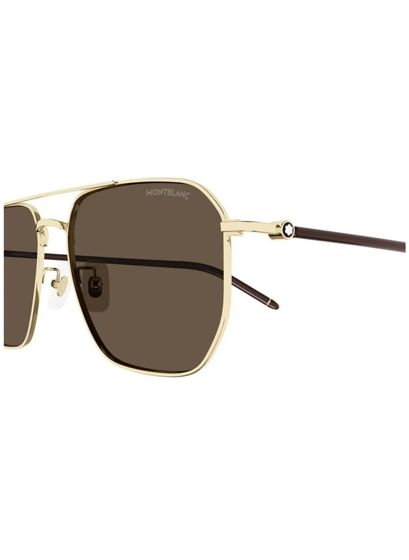 Mont Blanc Mont Blanc MB0367SA Men's Sunglasses  - Image 3