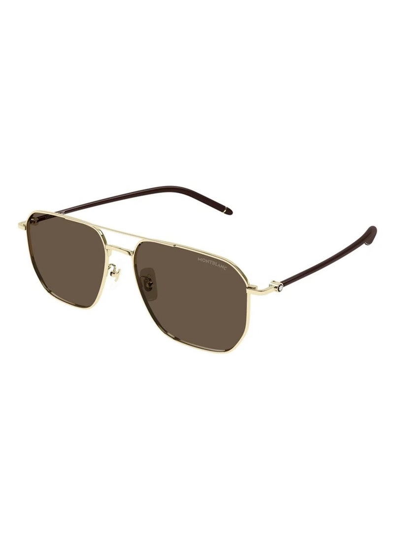 Mont Blanc Mont Blanc MB0367SA Men's Sunglasses  - Image 2