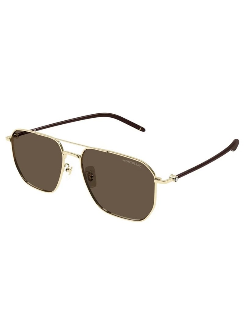 Mont Blanc Mont Blanc MB0367SA Men's Sunglasses  - Image 1