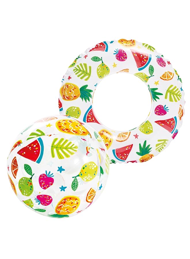 انتكس مجموعة حوض سباحة بثلاث حلقات 59469Np مع حوض سمك - Image 5