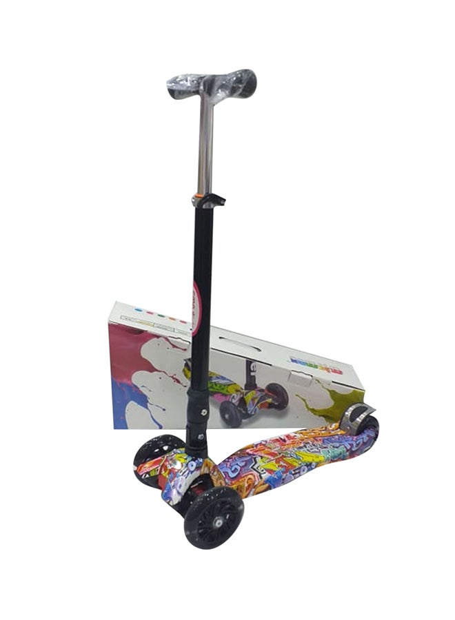 3 Wheel Graffiti Kick Scooter  - Image 1