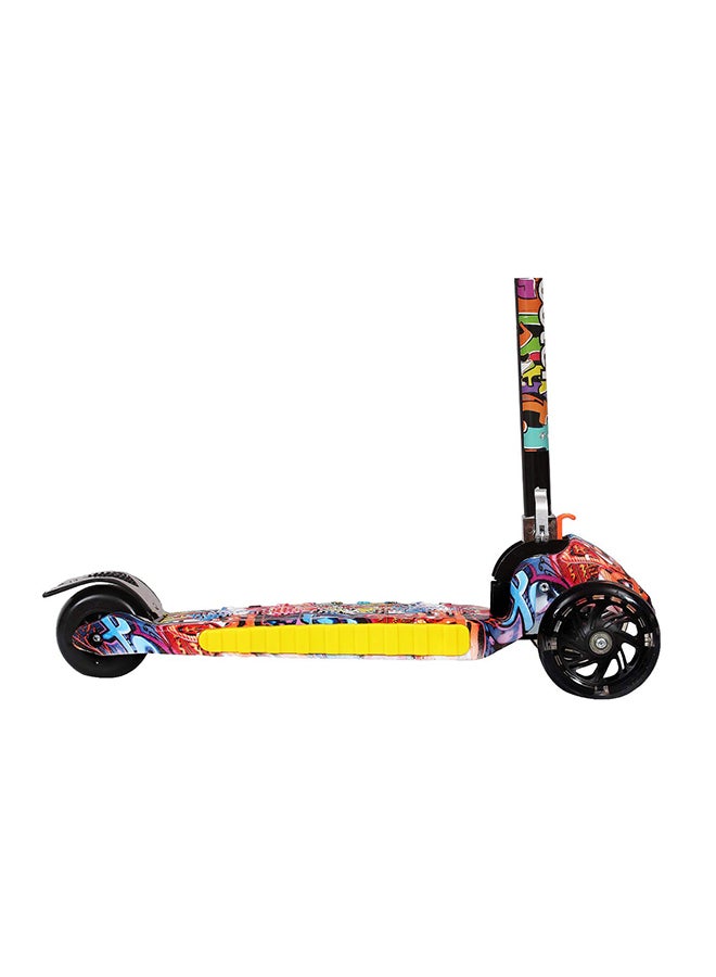 3 Wheel Graffiti Kick Scooter  - Image 3
