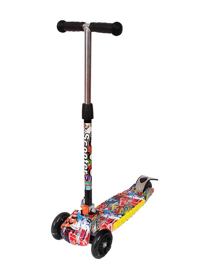 3 Wheel Graffiti Kick Scooter  - Image 2
