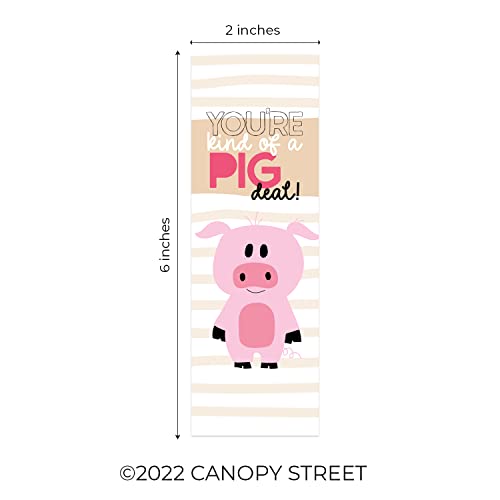 Canopy Street Animal Pun Bookmarks / 2" x 6" Motivational Paper Bookmark Pack/Bulk Set of 24 Classroom Reward Quotemarks/Made in The USA - Image 5