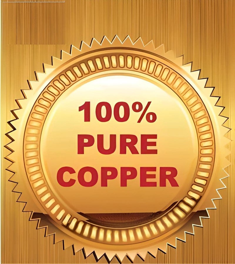 Adoko 100% Pure Copper Tumbler | Ayurvedic Health Benefits | 4Pcs Drinking Serving Water Copper Utensils Glass - 300Ml - Image 4