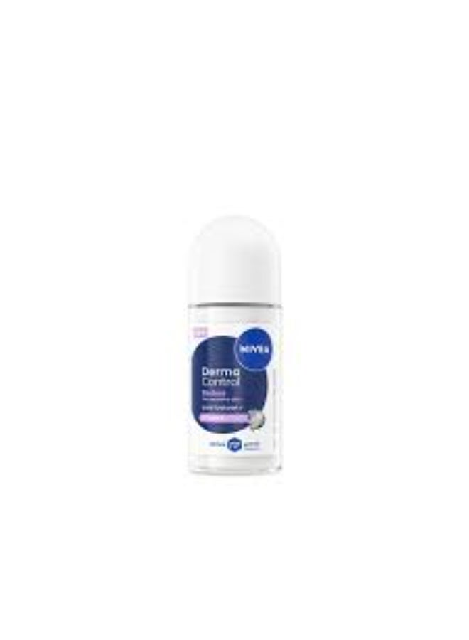 نيفيا مزيل عرق "نيفيا ديرما كنترول ريستور" (Nivea Derma Control Restore) بتركيبة تدوم 72 ساعة، عبوة دوارة (رول أون) سعة 50 مل. - Image 1