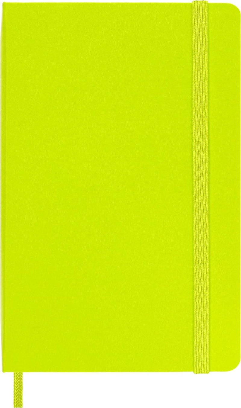 Moleskine Classic Notebook, Soft Cover, Large (5" x 8.25") Plain/Blank, Lemon Green, 192 Pages - Image 2