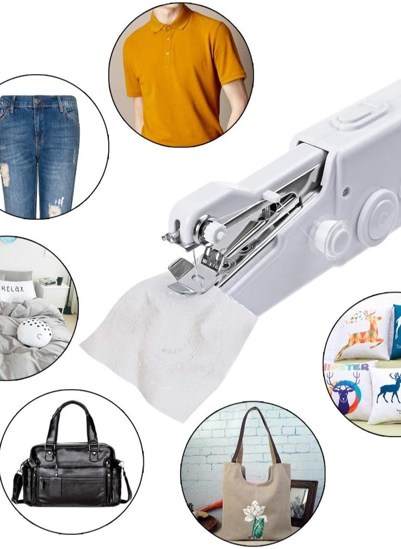 Portable Sewing Machine Handheld Mini Hand Sewing Machine for Kids Beginners Home or Travel Sewing - Cordless Small Handy Stitch Handheld Sewing Machine for Easy Quick Repairs Fabric Leather Denim - pzsku/ZD9137A7384B91D27123FZ/45/_/1716476030/9eea91e4-3a76-4e1f-9c4a-2807bfaf2dce