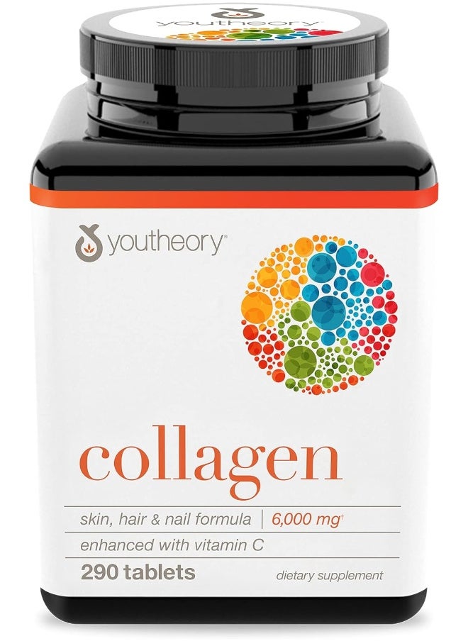 youtheory Advanced Collagen With Vitamin C (290 Count)  - Image 1
