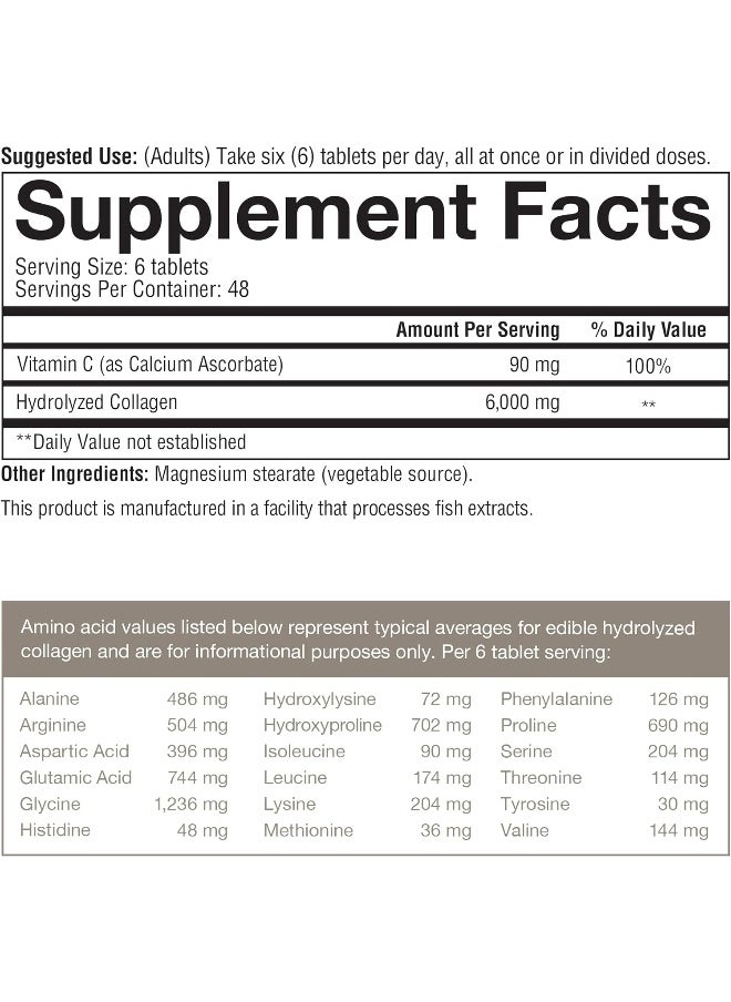 youtheory Advanced Collagen With Vitamin C (290 Count)  - Image 4