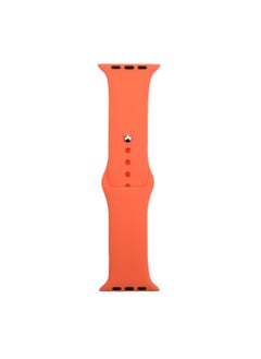 Generic Apple Watch Band 41mm Soft Silicone Sport Band Replacement Wrist Strap Compatible for iWatch Apple Watch Series 7 Nike+,Sport,Edition  - Image 2