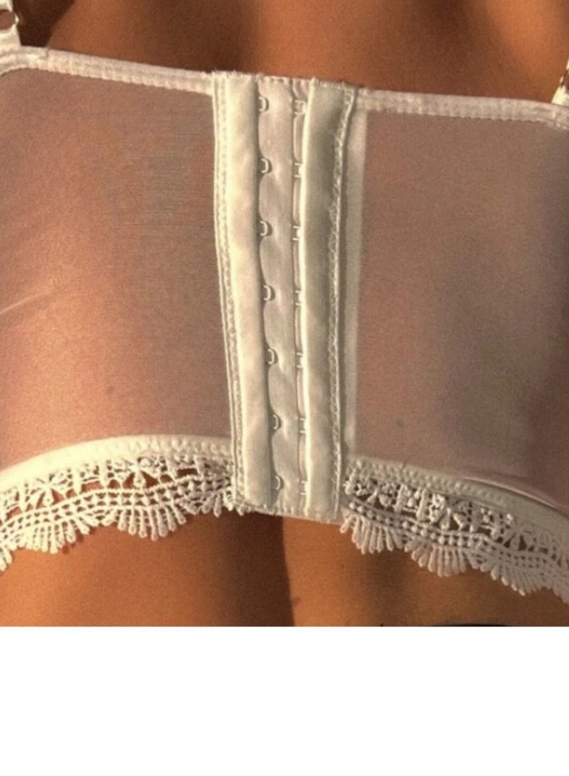 Lace Detail Corset Top - Image 2