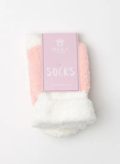 Prickly Pear Cozy Slipper Socks
