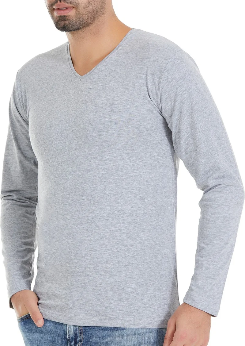 يلدز تشاماشير Star Underwear Star Long Sleeve V Neck Lycra Bodysuit Q350