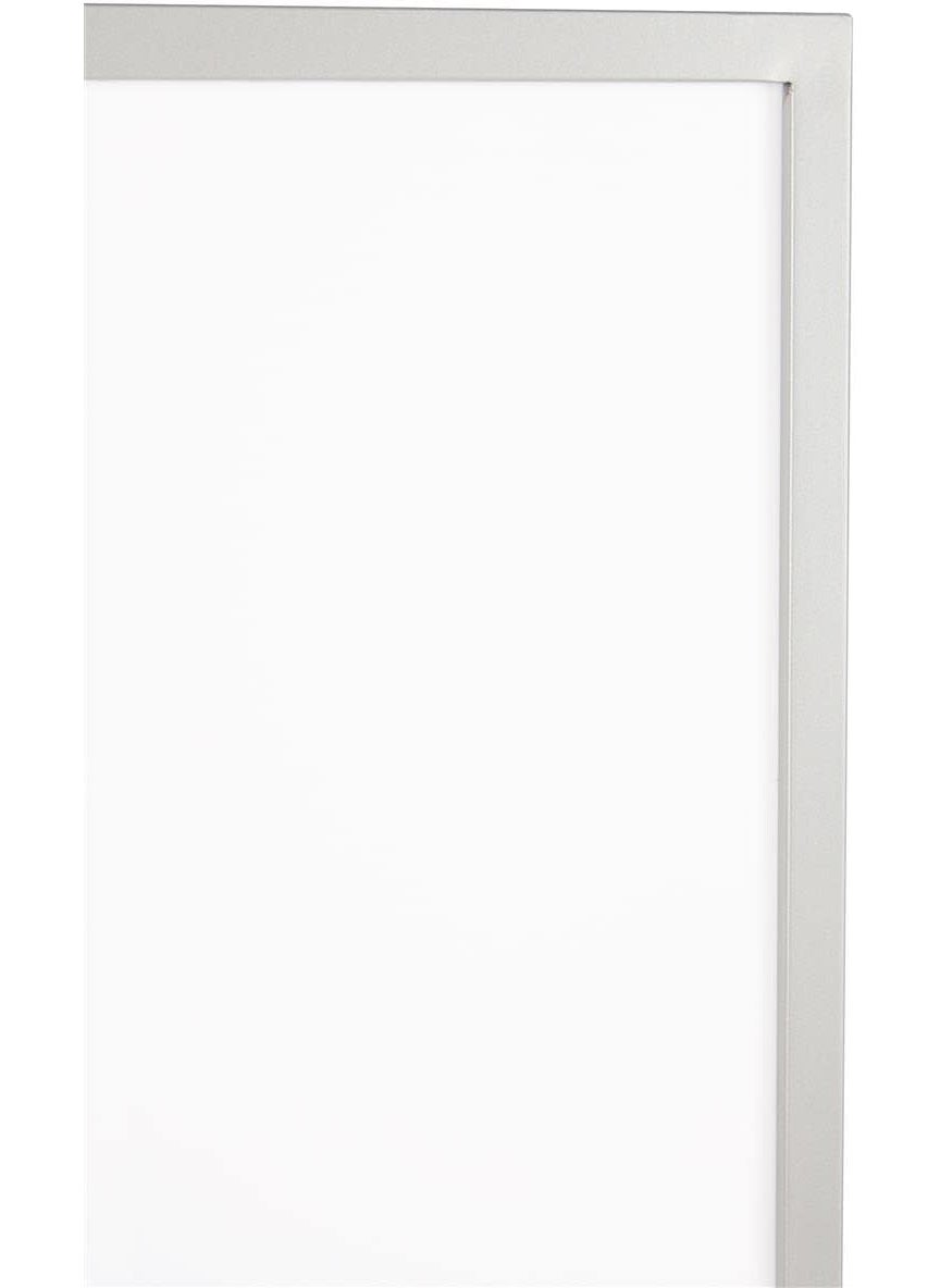 Displays2go Floor Stand for 22x28 Poster TopLoading DoubleSided Sign Stand for Indoor Use  Metal with Pewter Gray Finish  - Image 3