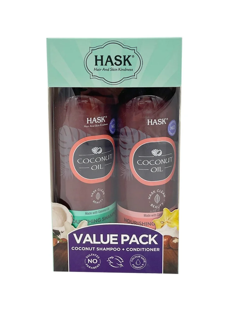 HASK Hask Shampoo & Conditioner 355Ml Asstd. X2 Value Pack